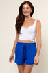 SATIN FLOWY SHORTS